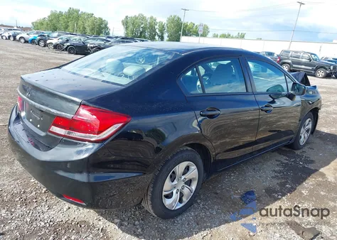 2015 Honda Civic Lx from USA, damaged, VIN 19XFB2F54FE275910